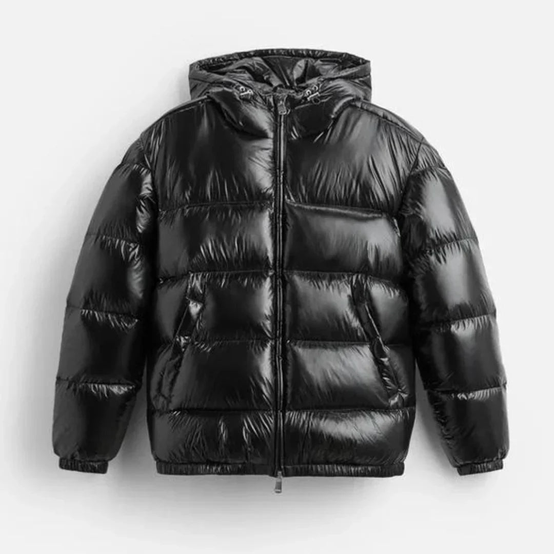 Hugo | Chaqueta de Plumas Hombre con Capucha Puffer