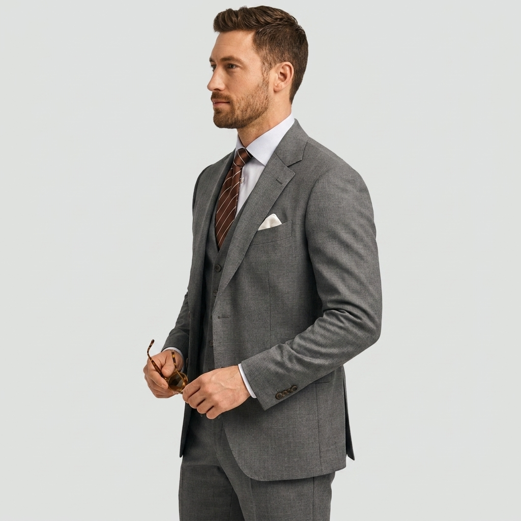 Ignacio | Traje de Tres Piezas Slim Fit Hombre Blazer Chaleco