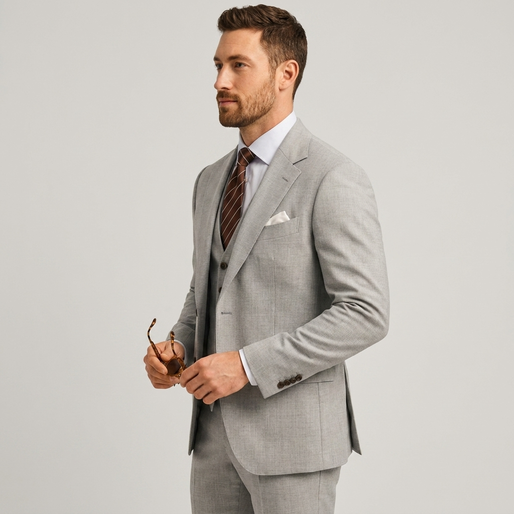 Ignacio | Traje de Tres Piezas Slim Fit Hombre Blazer Chaleco