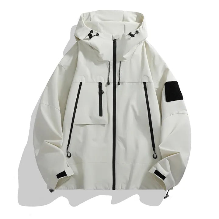 Iker | Chaqueta Softshell Hombre con Capucha Bolsillos Cremallera