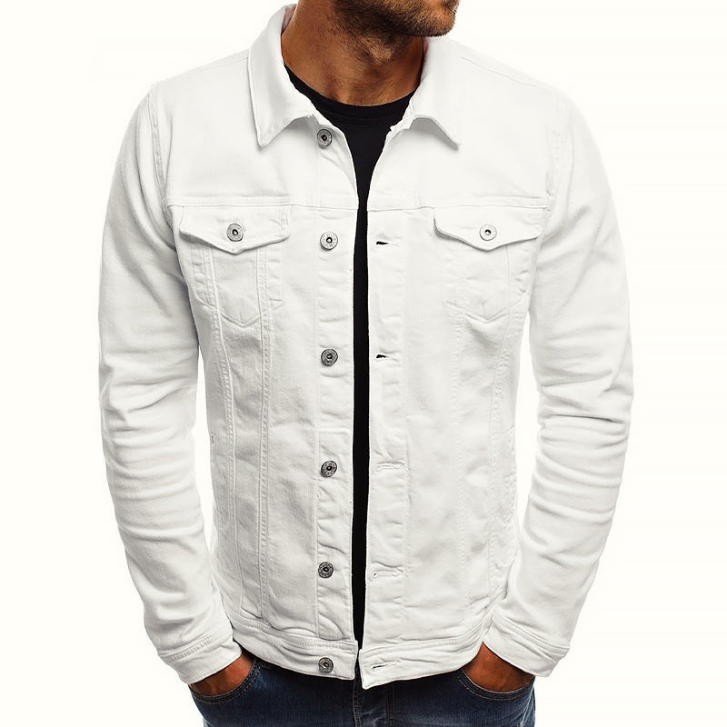 Iker | Chaqueta Vaquera Hombre Slim Fit Botones