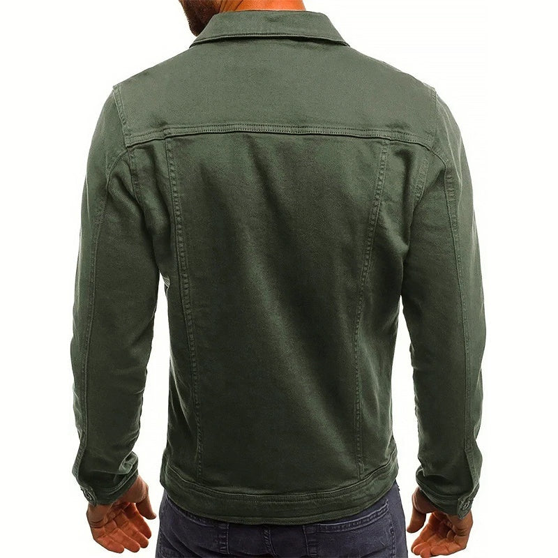 Iker | Chaqueta Vaquera Hombre Slim Fit Botones