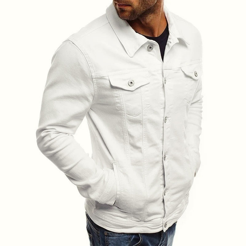 Iker | Chaqueta Vaquera Hombre Slim Fit Botones