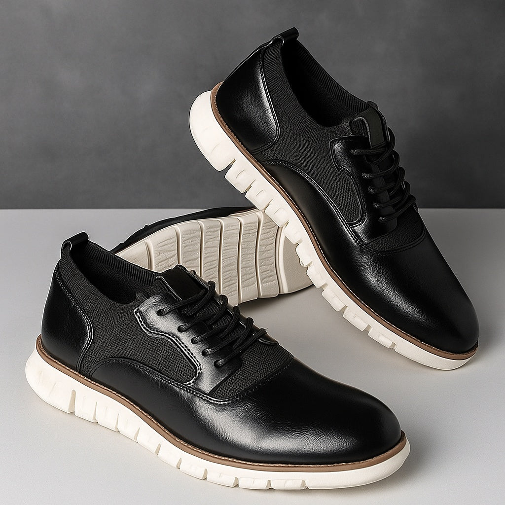 Iker | Zapatillas Casual de Cuero Hombre Suela Antideslizante