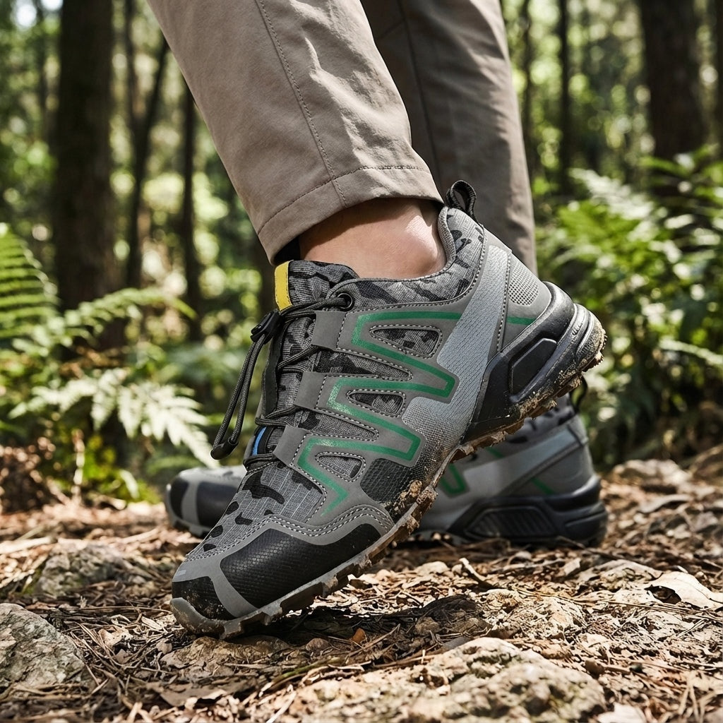 Iker | Zapatillas Trekking Hombre Suela Antideslizante Transpirables