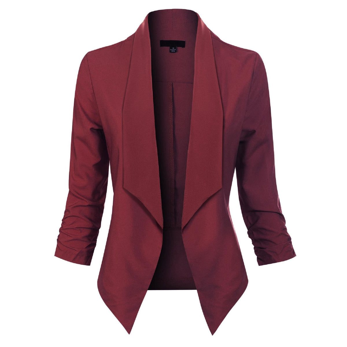 Inés | Chaqueta Americana Mujer Manga 3/4 Frente Abierto
