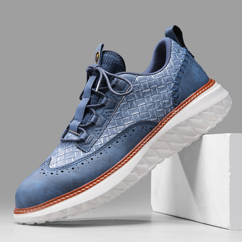 Ismael | Blucher de Cuero Hombre Casual Suela Ligera