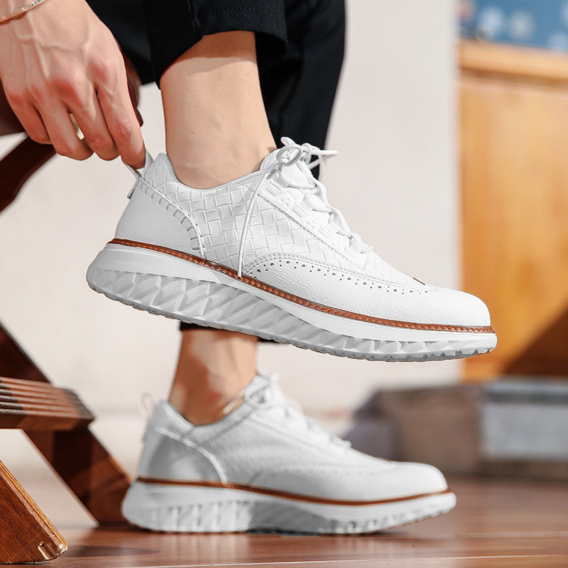 Ismael | Blucher de Cuero Hombre Casual Suela Ligera