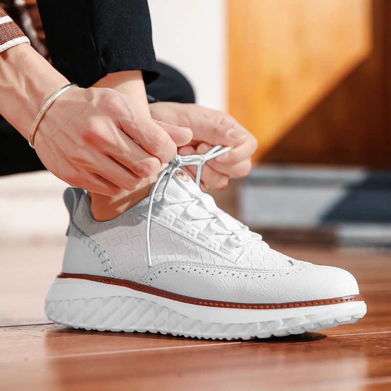 Ismael | Blucher de Cuero Hombre Casual Suela Ligera