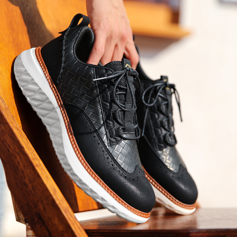 Ismael | Blucher de Cuero Hombre Casual Suela Ligera
