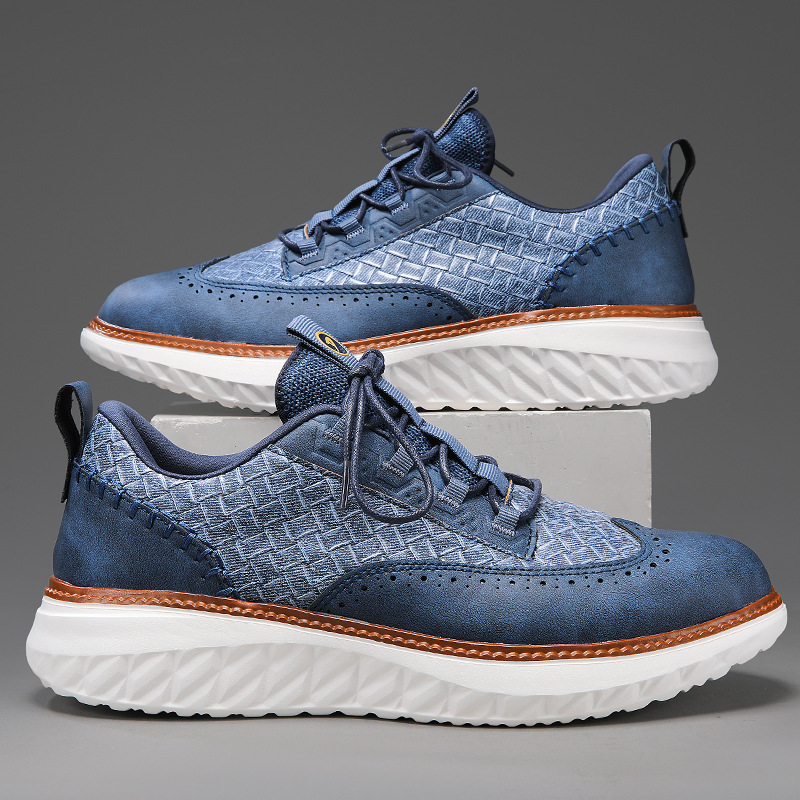 Ismael | Blucher de Cuero Hombre Casual Suela Ligera