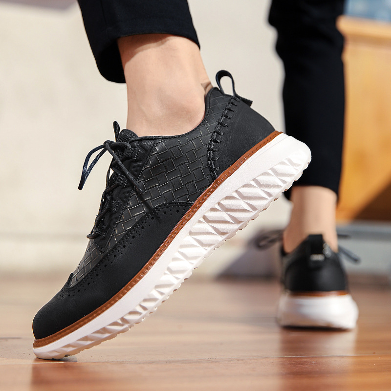 Ismael | Blucher de Cuero Hombre Casual Suela Ligera