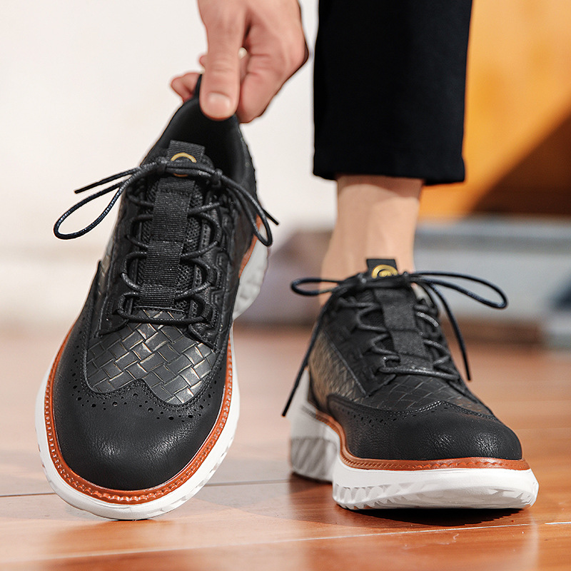 Ismael | Blucher de Cuero Hombre Casual Suela Ligera
