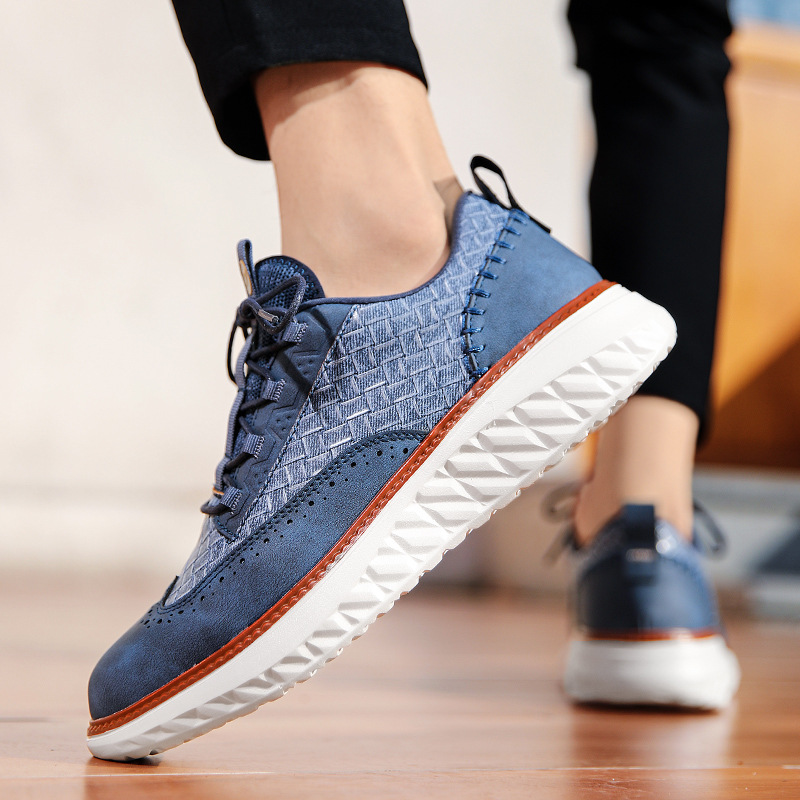 Ismael | Blucher de Cuero Hombre Casual Suela Ligera