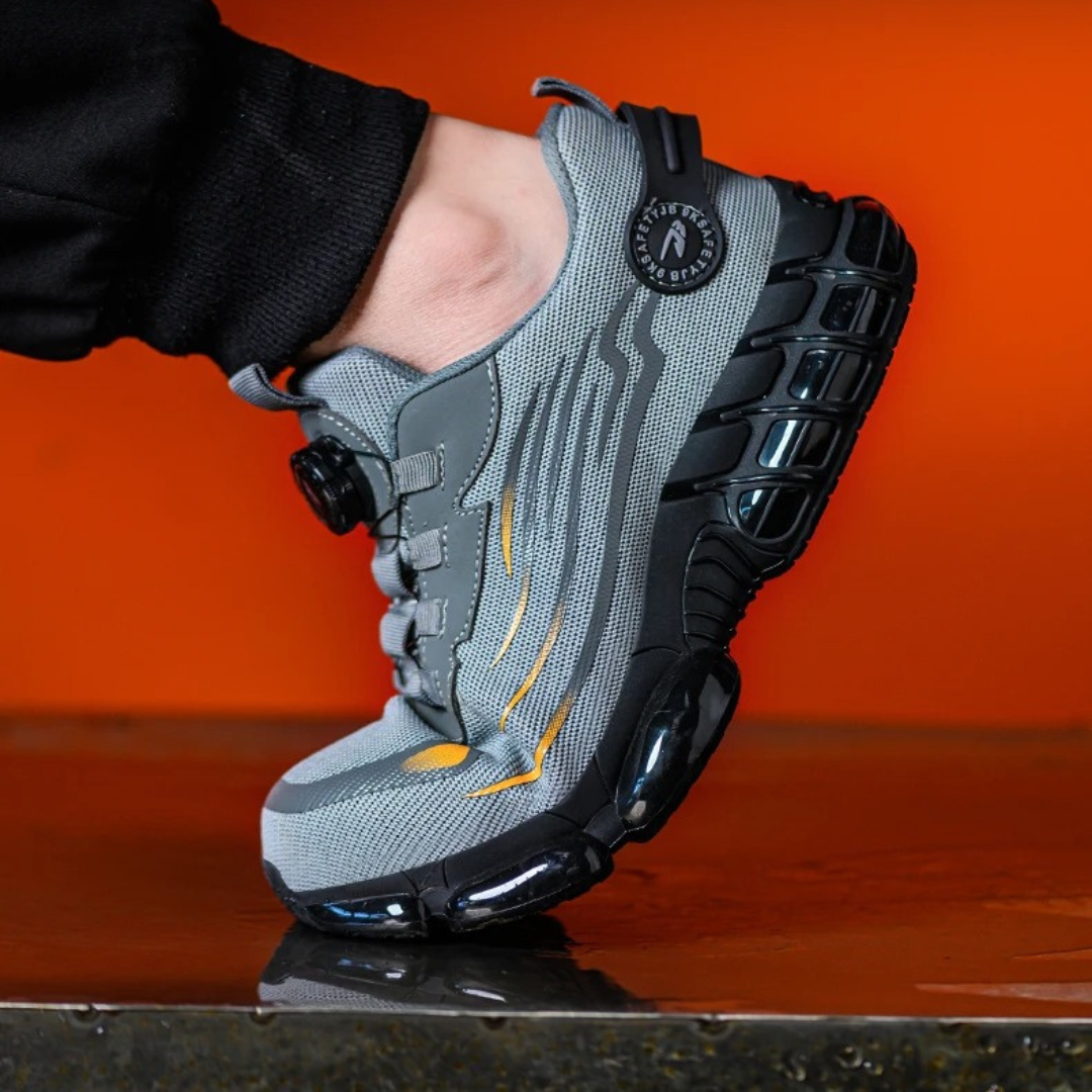 Iván | Zapatillas de Seguridad Hombre Suela Gruesa Sistema Rotativo