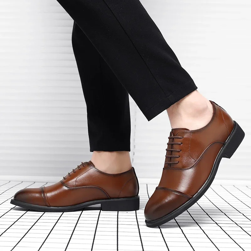 Iván | Zapatos Blucher de Cordones Hombre Punta Recta