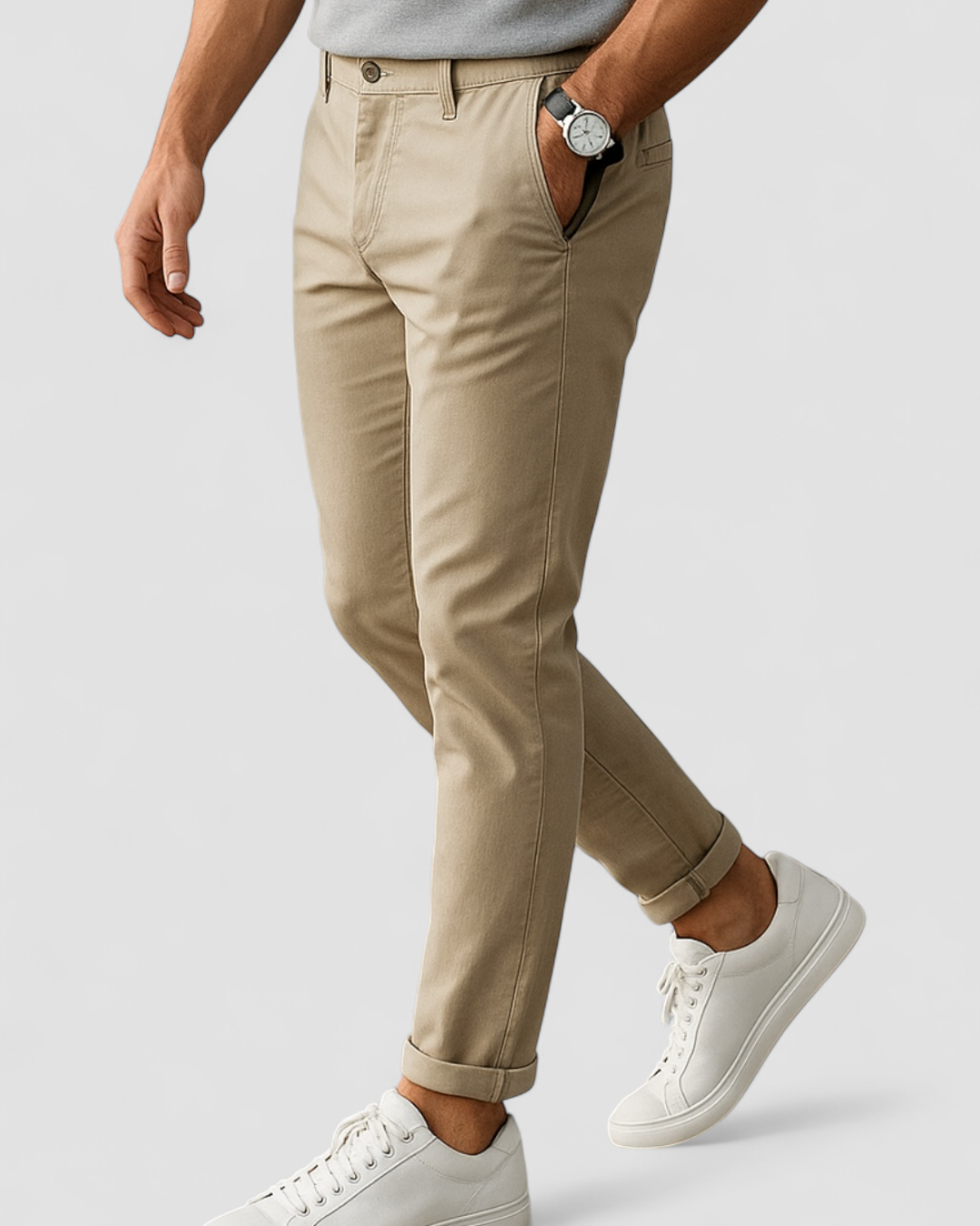 Javier | Pantalón Chino Slim Fit Hombre Casual
