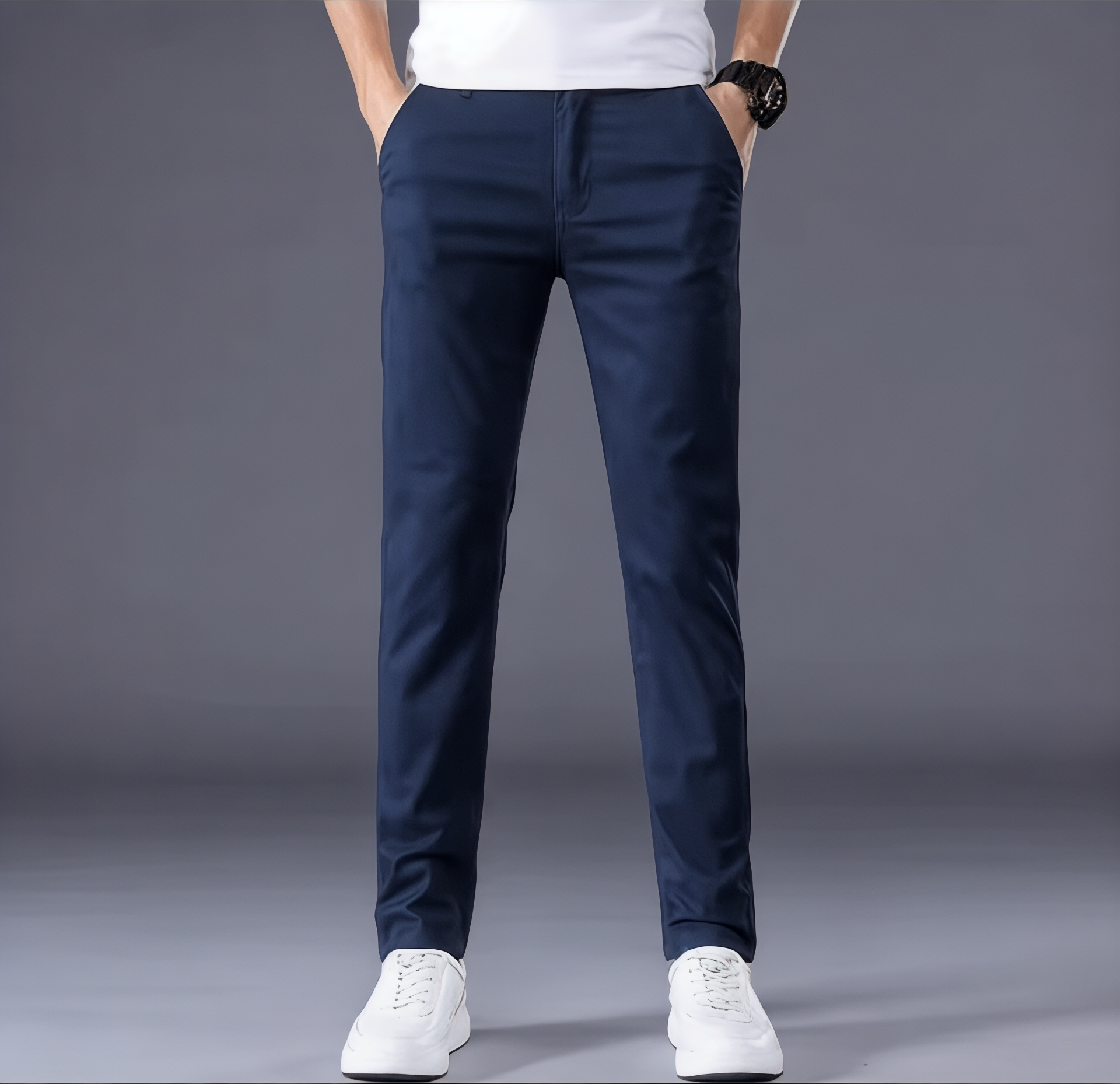 Javier | Pantalón Chino Slim Fit Hombre Casual