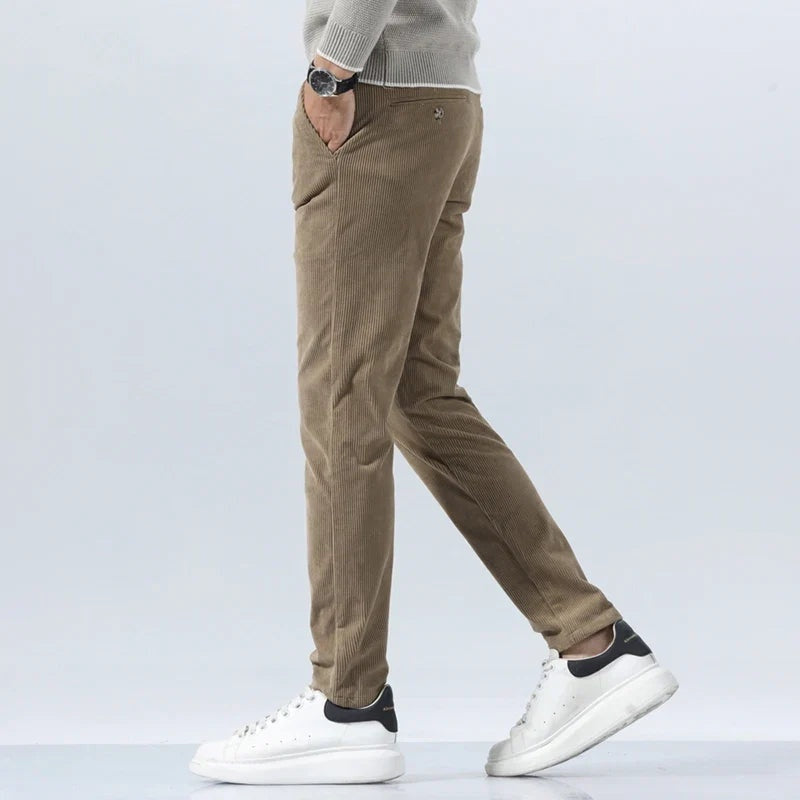 Javier | Pantalón de Pana Hombre Corte Recto Vestir