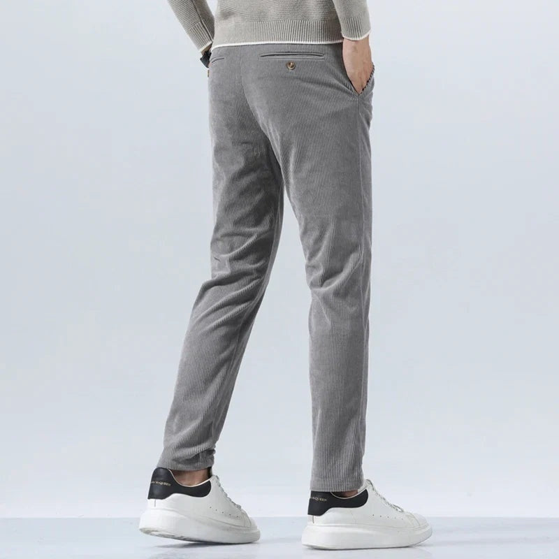 Javier | Pantalón de Pana Hombre Corte Recto Vestir