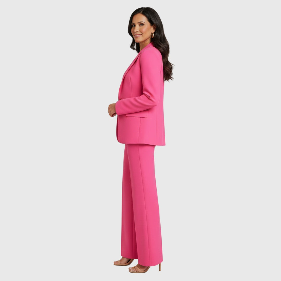 Jimena | Traje de Chaqueta Mujer Blazer Estructurado Pantalón Recto