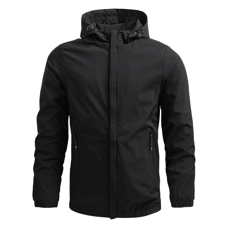 Jorge | Chaqueta Softshell con Capucha Hombre Cazadora Entretiempo