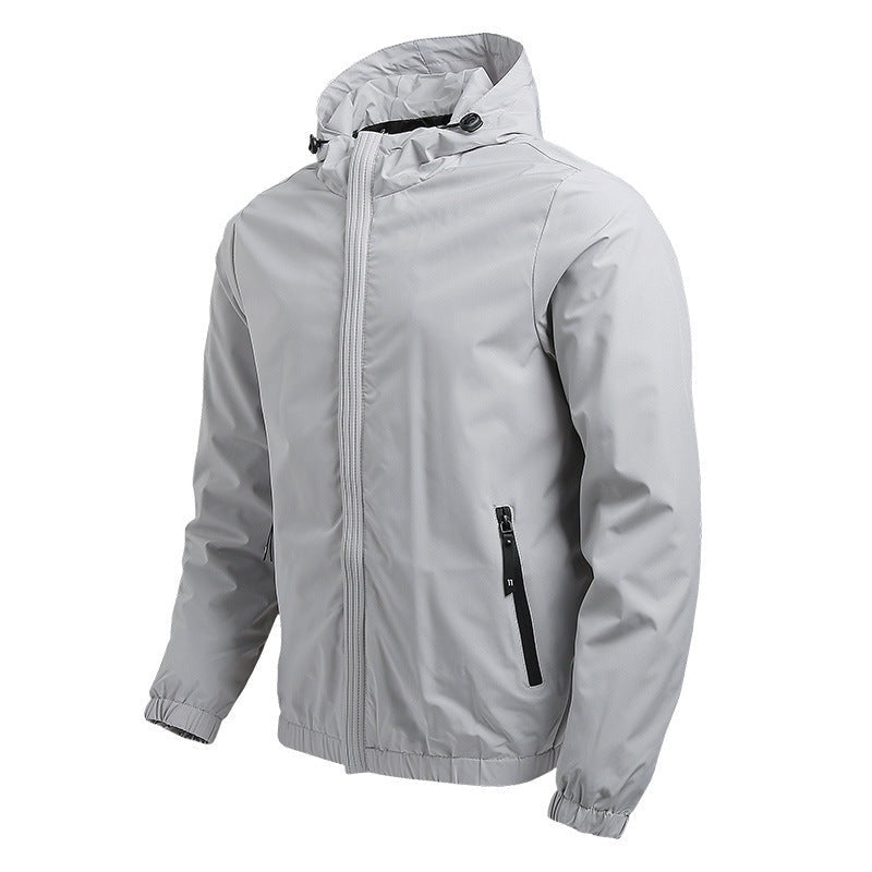 Jorge | Chaqueta Softshell con Capucha Hombre Cazadora Entretiempo