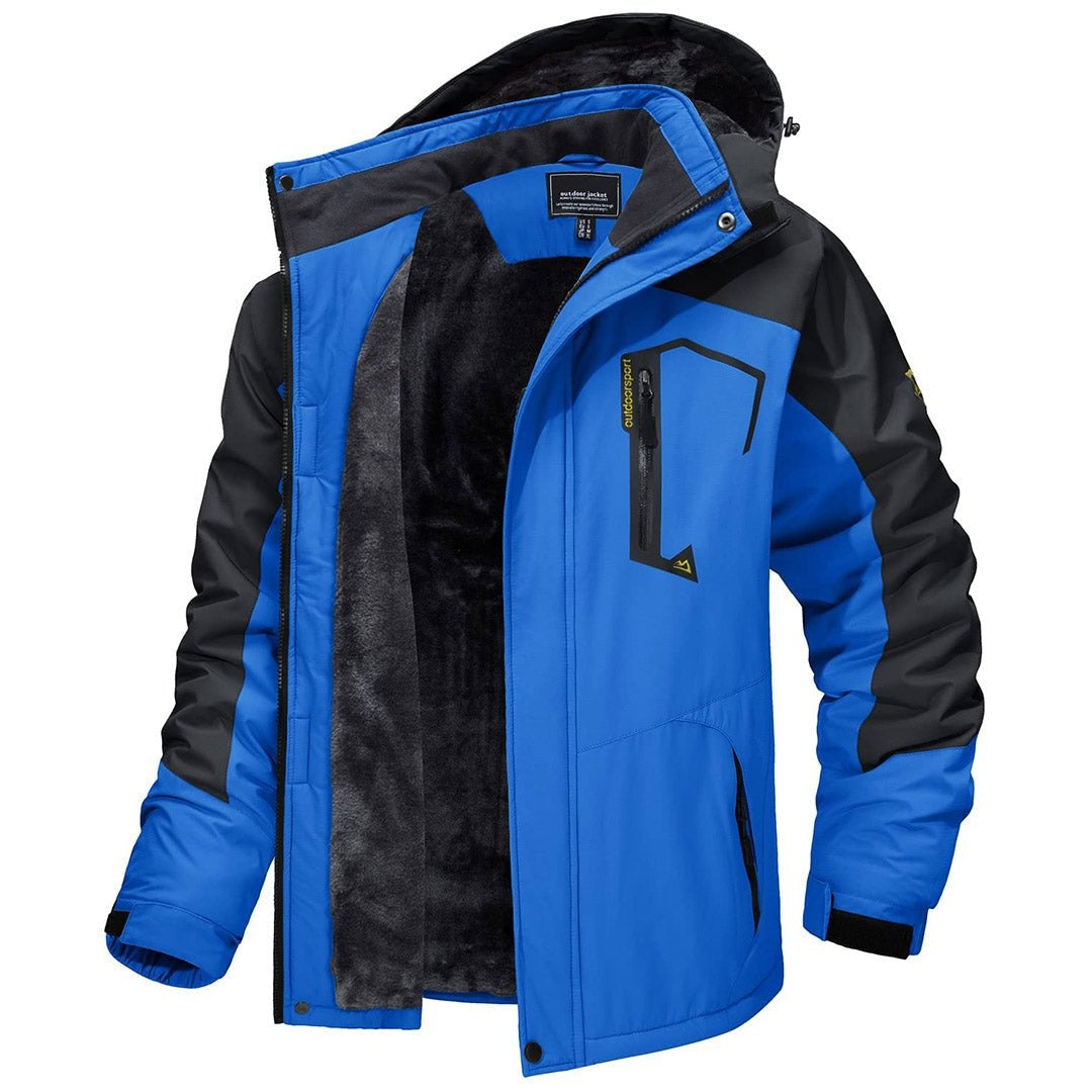 Koldo | Anorak Hombre Impermeable Forrado con Capucha