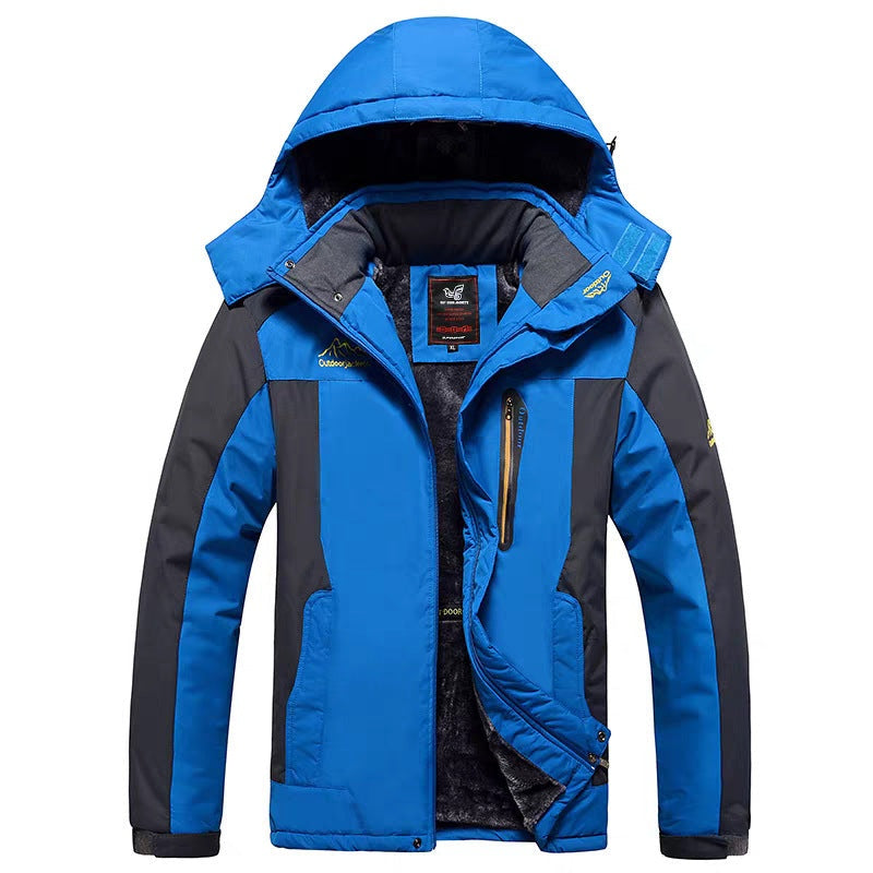 Koldo | Anorak Hombre Impermeable Forrado con Capucha