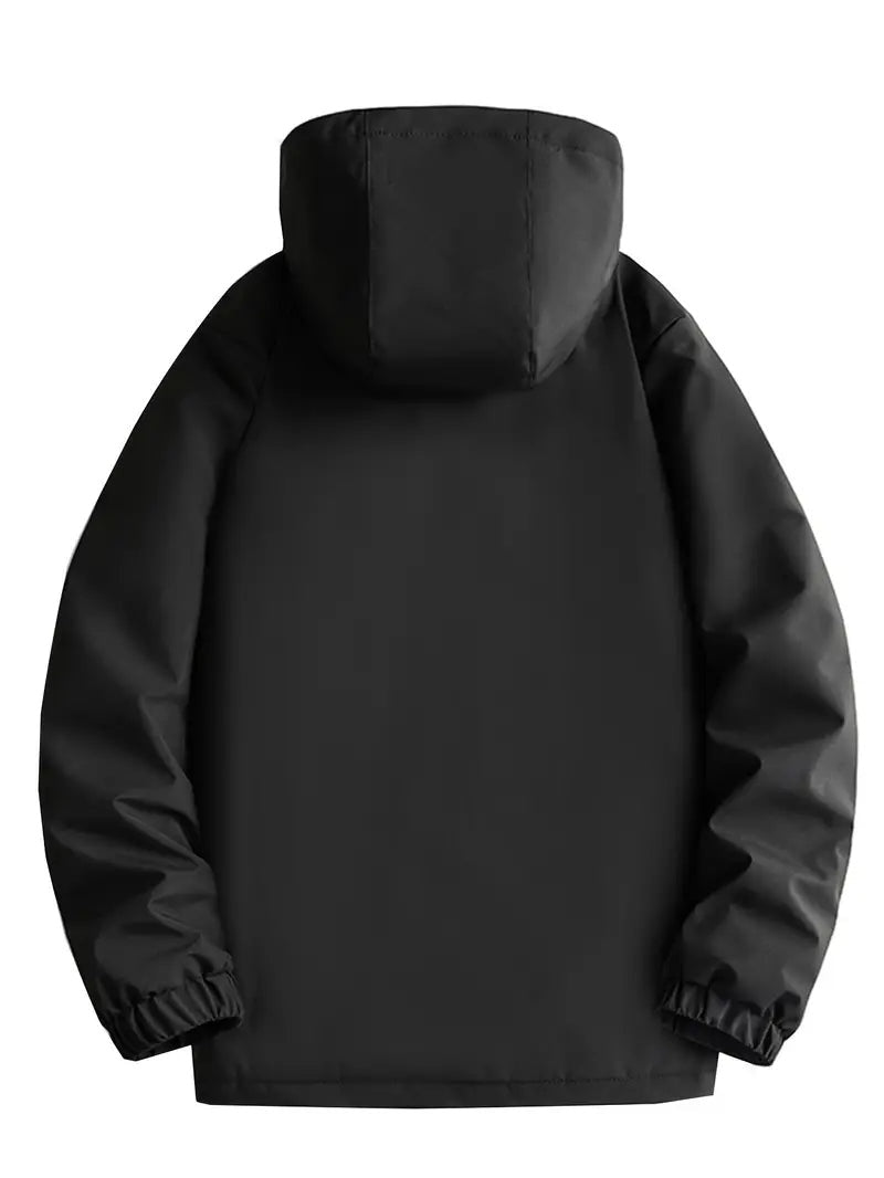 Koldo | Parka Impermeable Hombre Forro Polar con Capucha