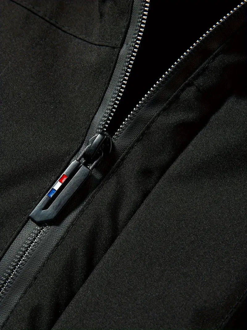 Koldo | Parka Impermeable Hombre Forro Polar con Capucha