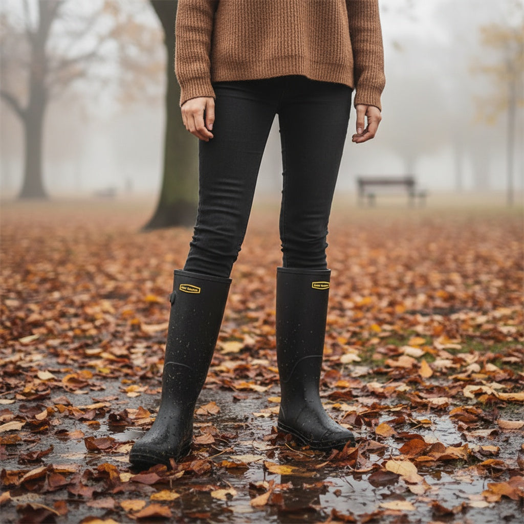Laia | Botas de Agua Impermeables Mujer Caña Alta