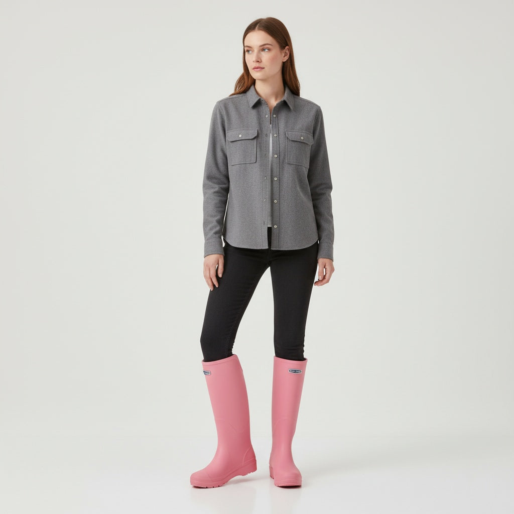 Laia | Botas de Agua Impermeables Mujer Caña Alta