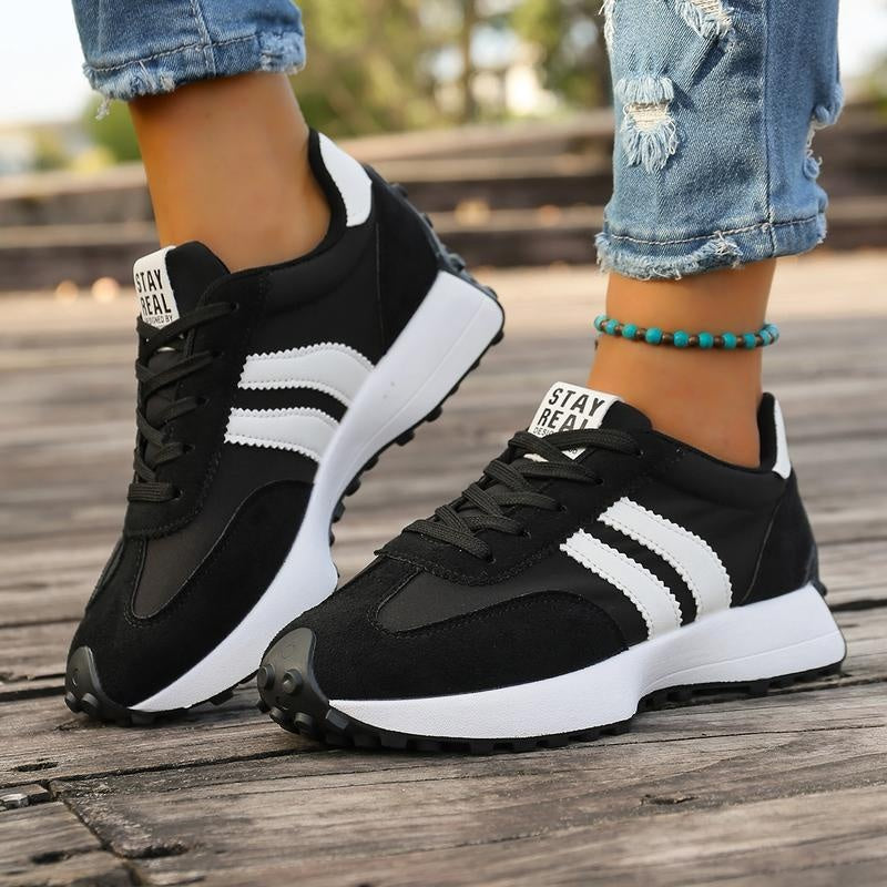 Laura | Zapatillas Running Casual Mujer Estilo Retro Suela Chunky
