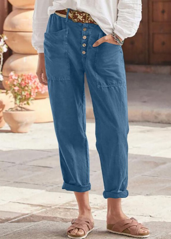 Lorena | Pantalón Chino Casual Mujer Bolsillos Delanteros