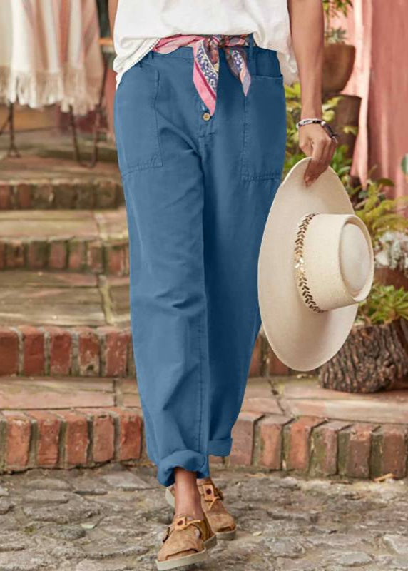 Lorena | Pantalón Chino Casual Mujer Bolsillos Delanteros
