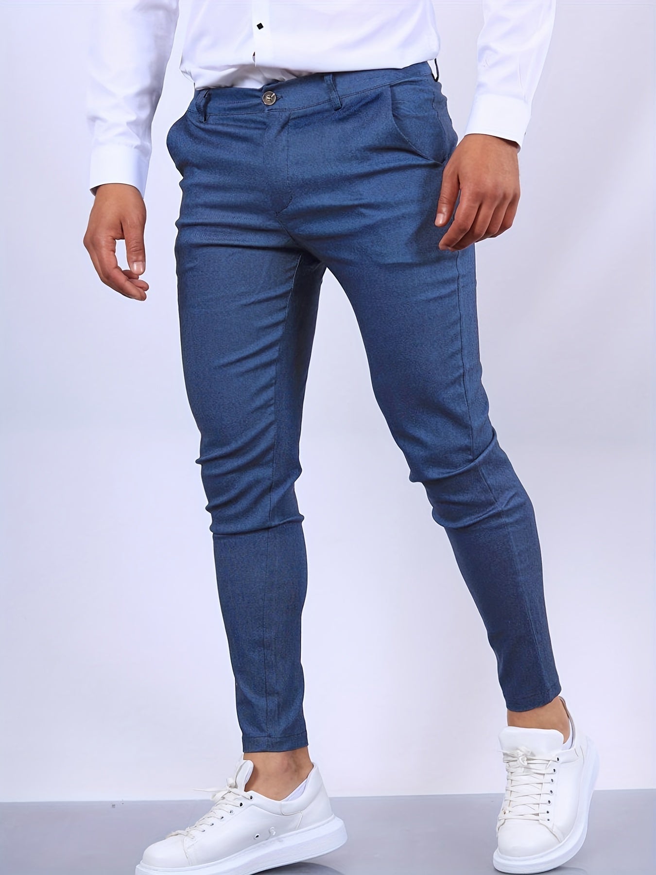 Marcos | Pantalón Chino Slim Fit Hombre Cintura Elástica