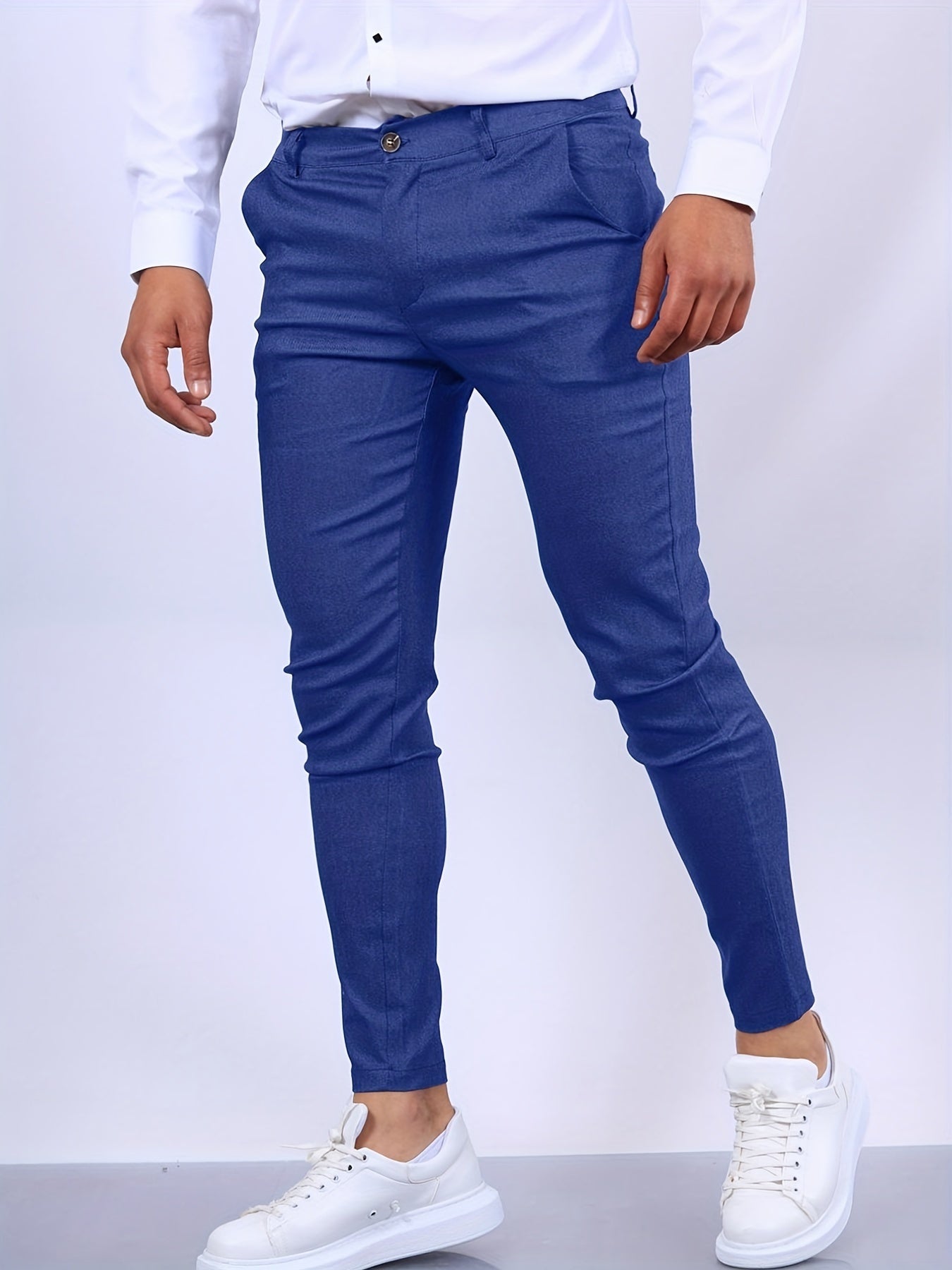Marcos | Pantalón Chino Slim Fit Hombre Cintura Elástica