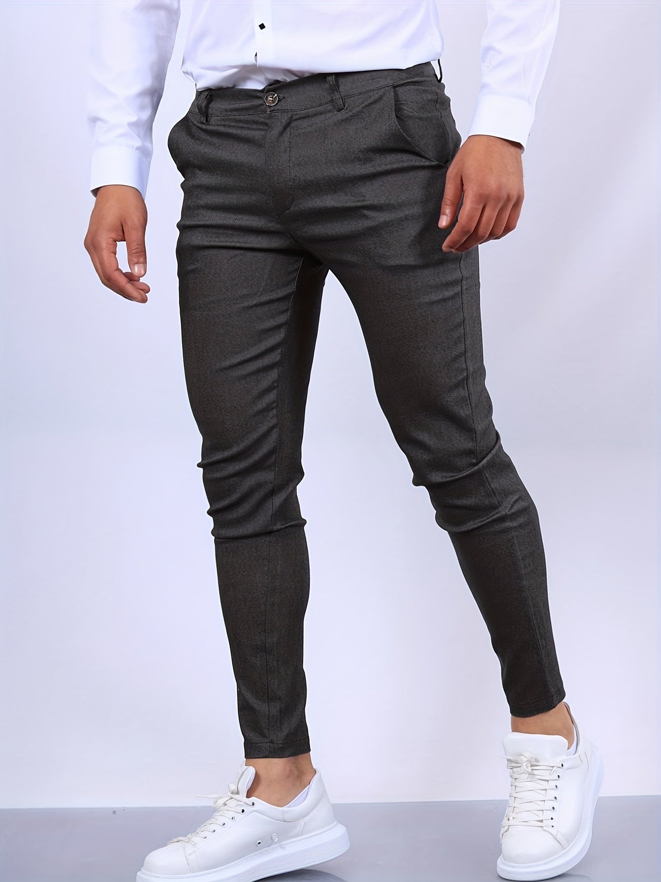 Marcos | Pantalón Chino Slim Fit Hombre Cintura Elástica