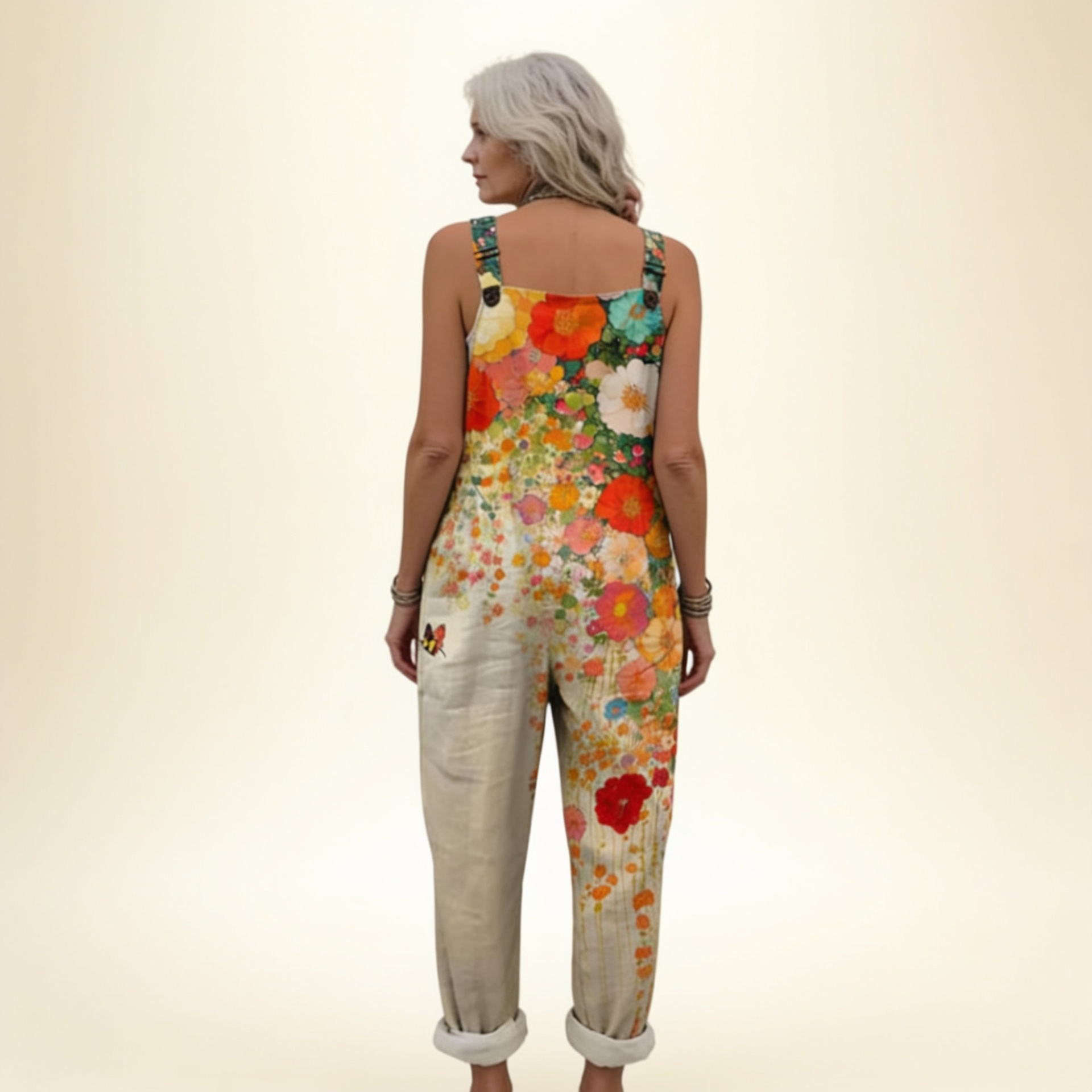 Marisol | Peto Estampado Floral Mujer Corte Amplio