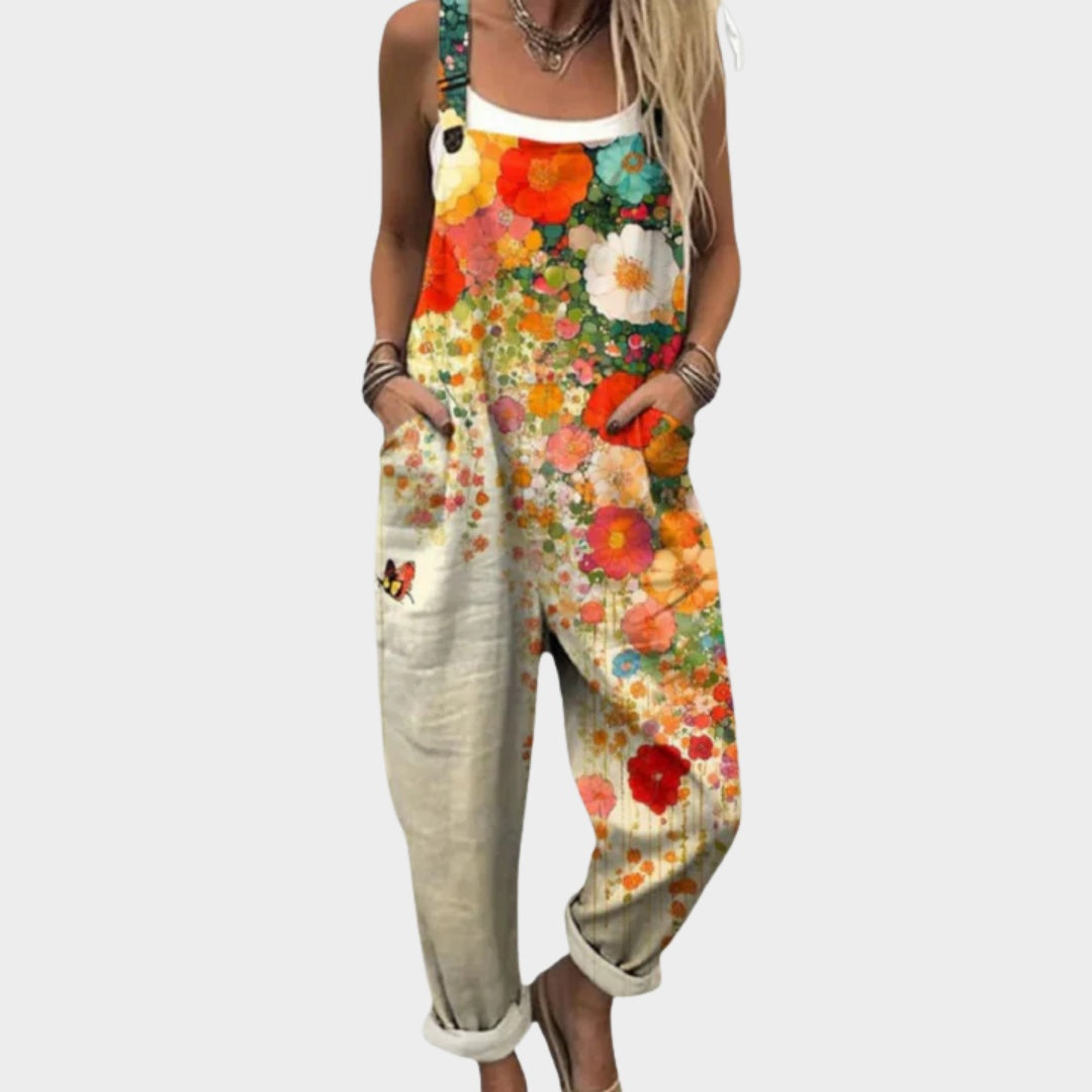 Marisol | Peto Estampado Floral Mujer Corte Amplio
