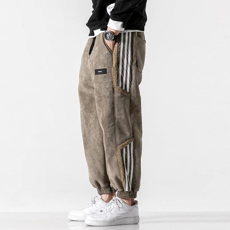 Martí | Pantalón Jogger Baggy Hombre Detalles Panel Laterales