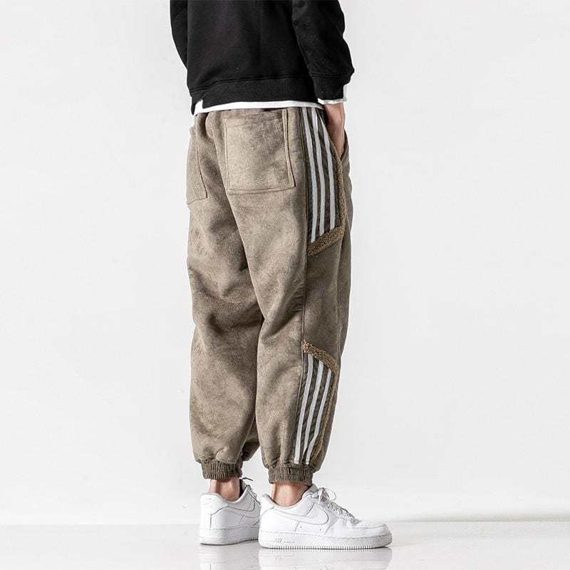 Martí | Pantalón Jogger Baggy Hombre Detalles Panel Laterales