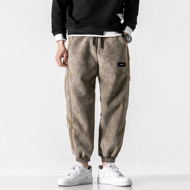 Martí | Pantalón Jogger Baggy Hombre Detalles Panel Laterales