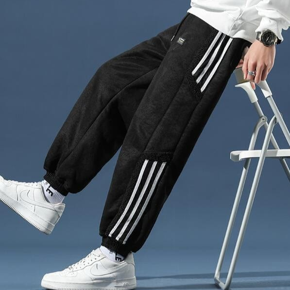 Martí | Pantalón Jogger Baggy Hombre Detalles Panel Laterales