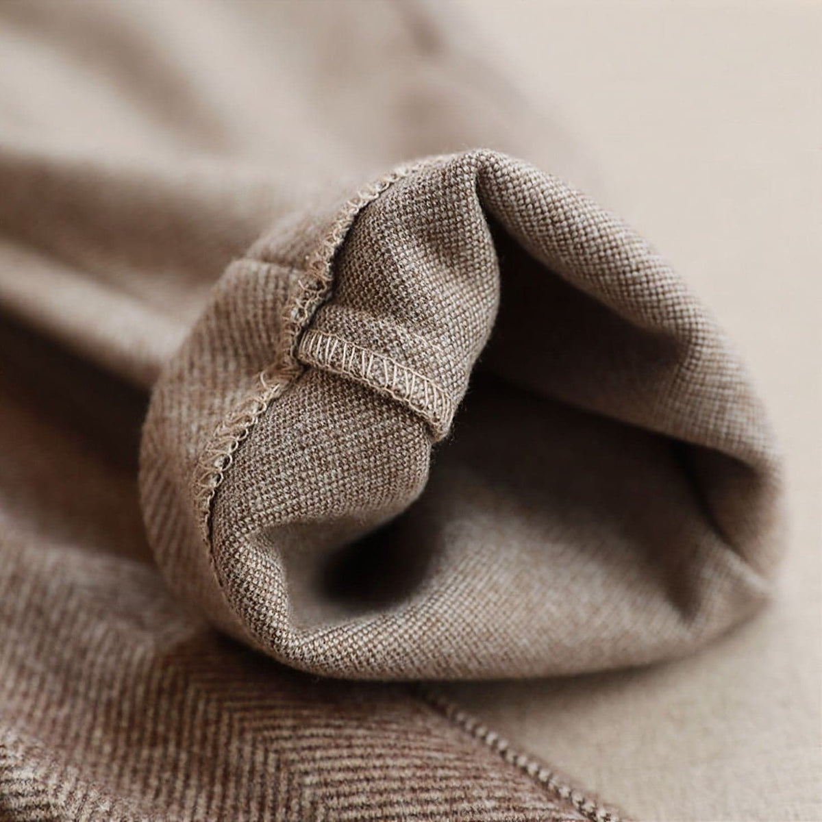 Martí | Pantalones de Vestir Hombre Espiga Corte Recto