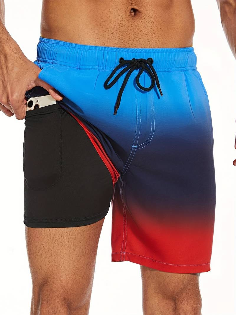 Mateo | Bañador de Hombre Estampado Flamencos Cordón Ajustable