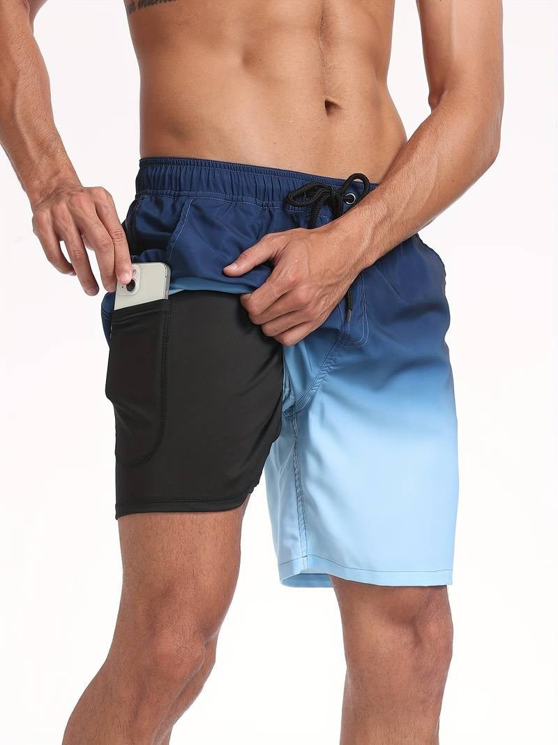 Mateo | Bañador de Hombre Estampado Flamencos Cordón Ajustable