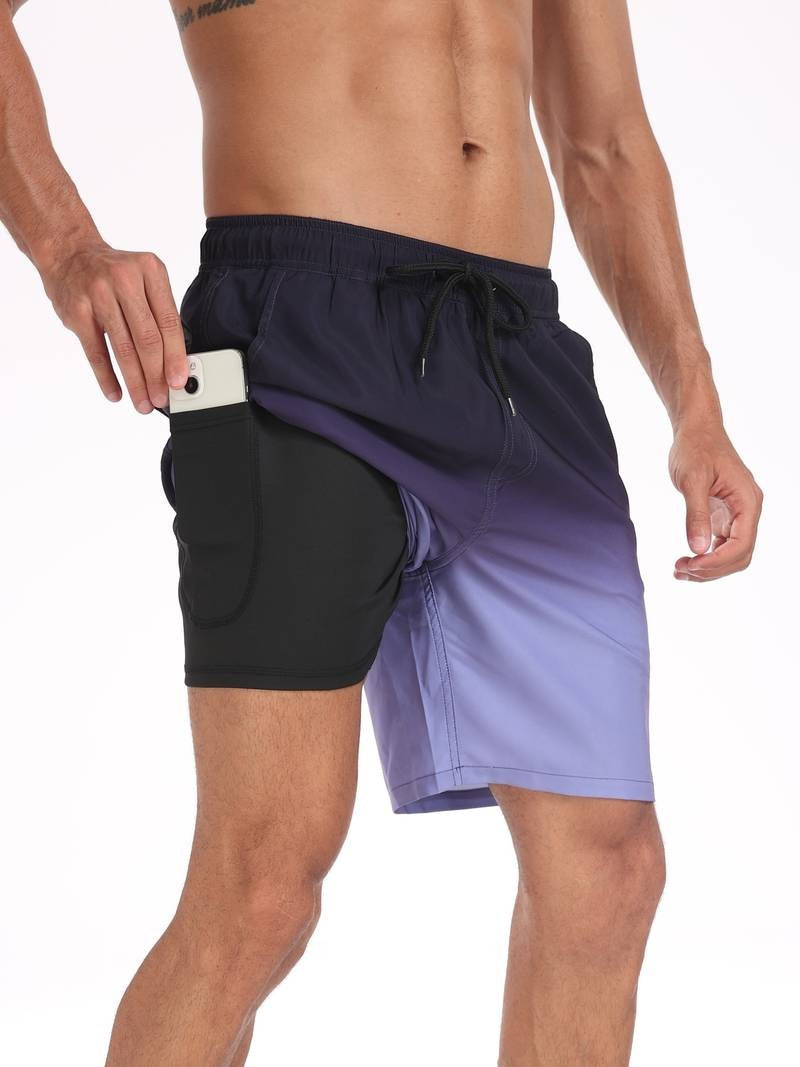 Mateo | Bañador de Hombre Estampado Flamencos Cordón Ajustable