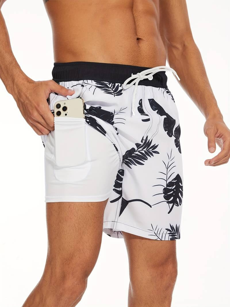 Mateo | Bañador de Hombre Estampado Flamencos Cordón Ajustable